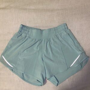 Lululemon Athletica 4” Hotty Hot Shorts - Mint